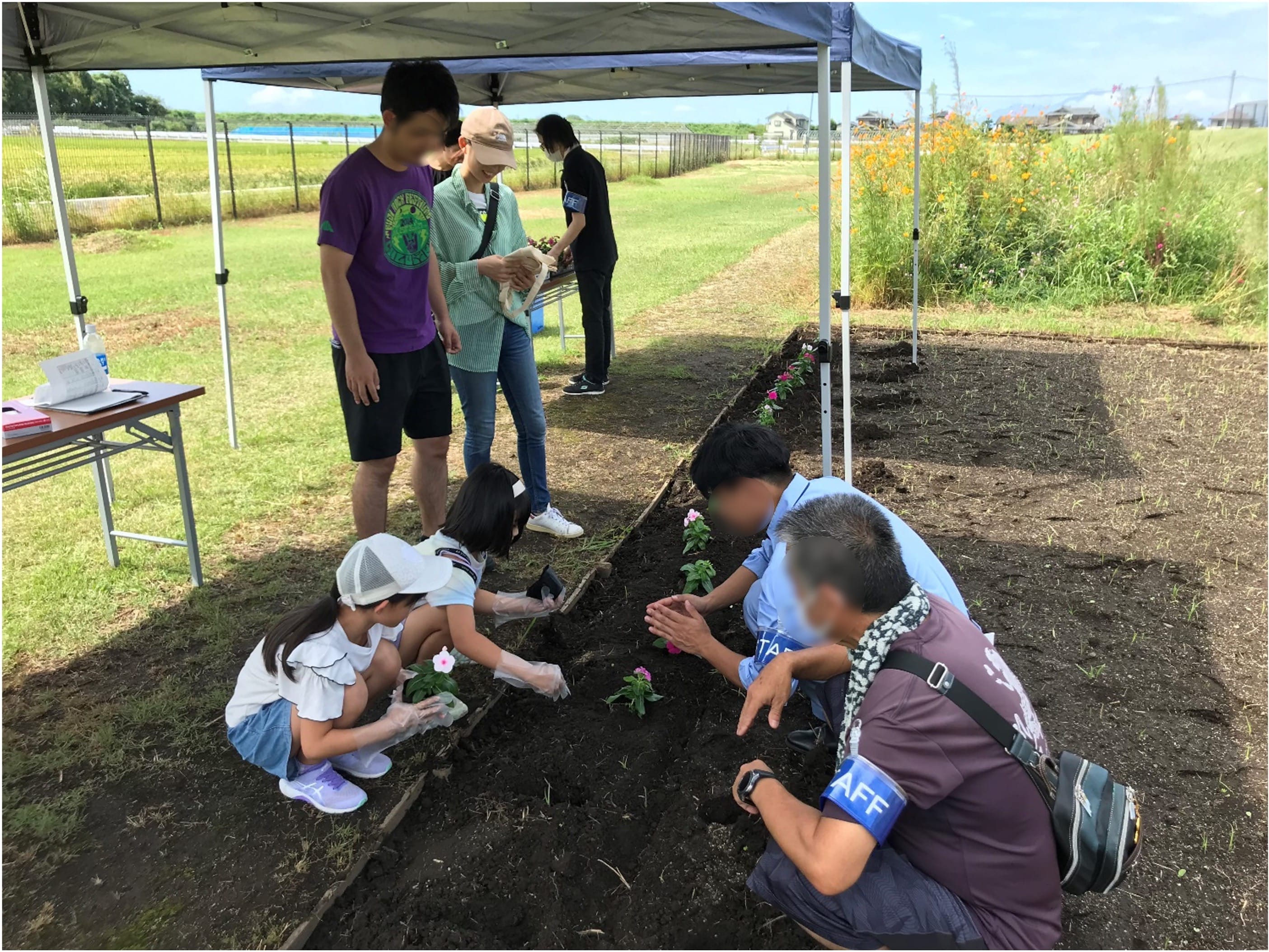 お花を植えようイベント